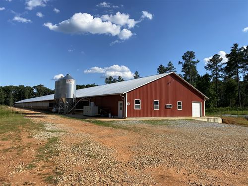 Organic Breeder Houses, 50' x 625' : Elberton : Elbert County : Georgia