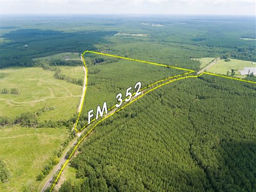 61 Acres, T-17 Stryker Mill : Corrigan : Polk County : Texas