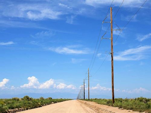 35 Acres CO Land, Mountain Views : Alamosa : Colorado