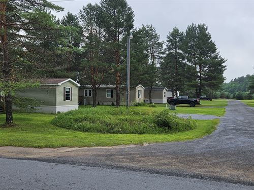Mobile Home Park with Acreage : Boonville : Oneida County : New York