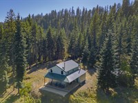 Ove Creek Cabin : Orofino : Clearwater County : Idaho