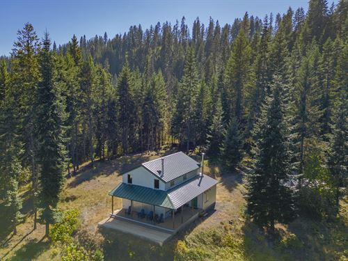 Ove Creek Cabin : Orofino : Clearwater County : Idaho