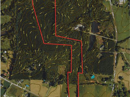Rowan County Recreational Land : Woodleaf : Rowan County : North Carolina