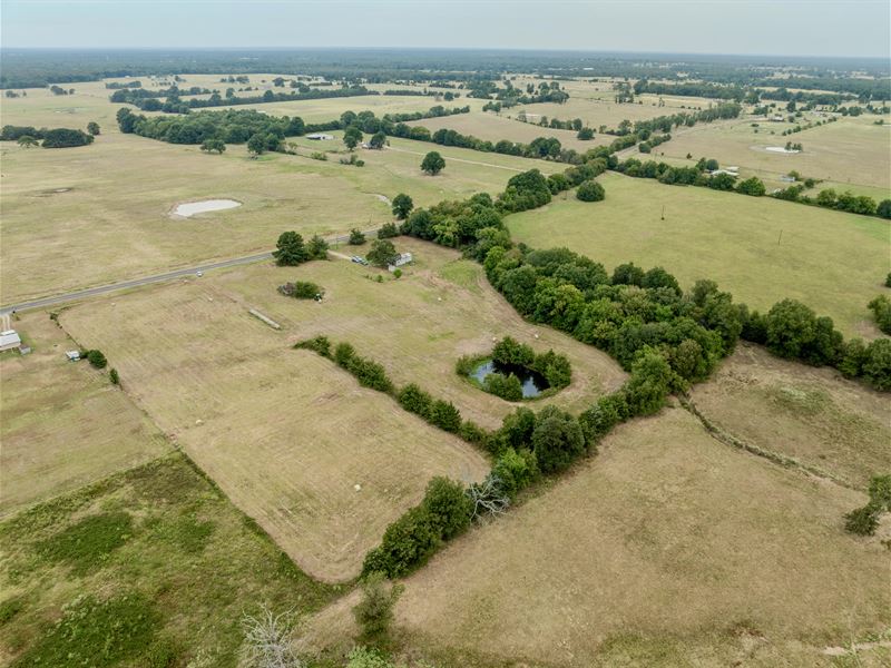 10+/- Acres of Serene Country : Detroit : Red River County : Texas