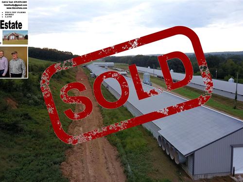 Arkansas Chicken Farms for Sale : Booneville : Logan County : Arkansas