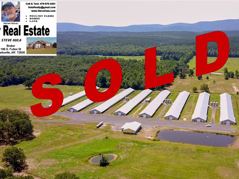 Arkansas Poultry Farms for Sale : Mena : Scott County : Arkansas