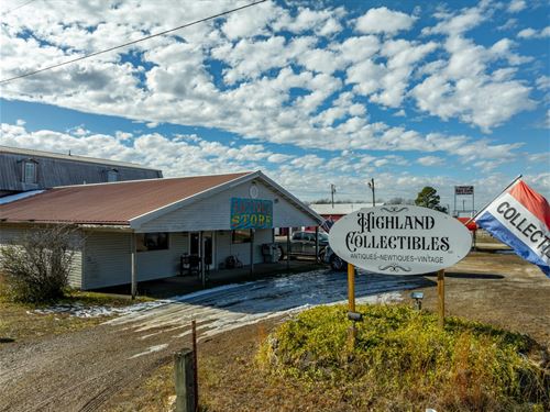 5 Acres With 6,500 sq ft : Highland : Sharp County : Arkansas