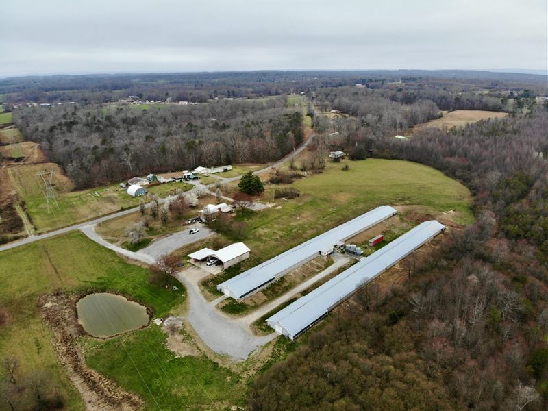 Reduced Price, Novak Broiler Farm : Bryant : Jackson County : Alabama