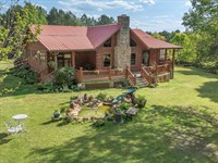Custom Built Log Home : Moncure : Chatham County : North Carolina