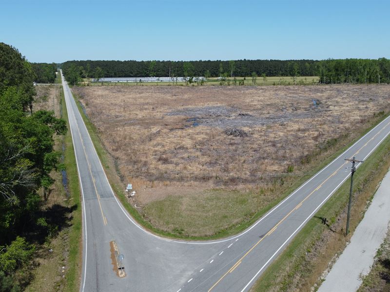 357 Ac with Creek & Atv Trails : Whitakers : Edgecombe County : North Carolina