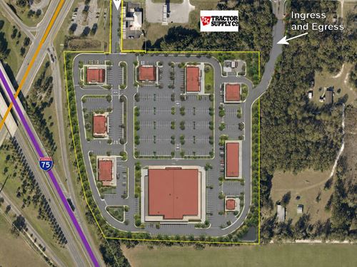 I-75 Dev North Florida Land Tract : Lake City : Columbia County : Florida