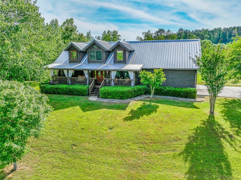 Charming 13.84 Acre Farm with Fr : Titus : Elmore County : Alabama