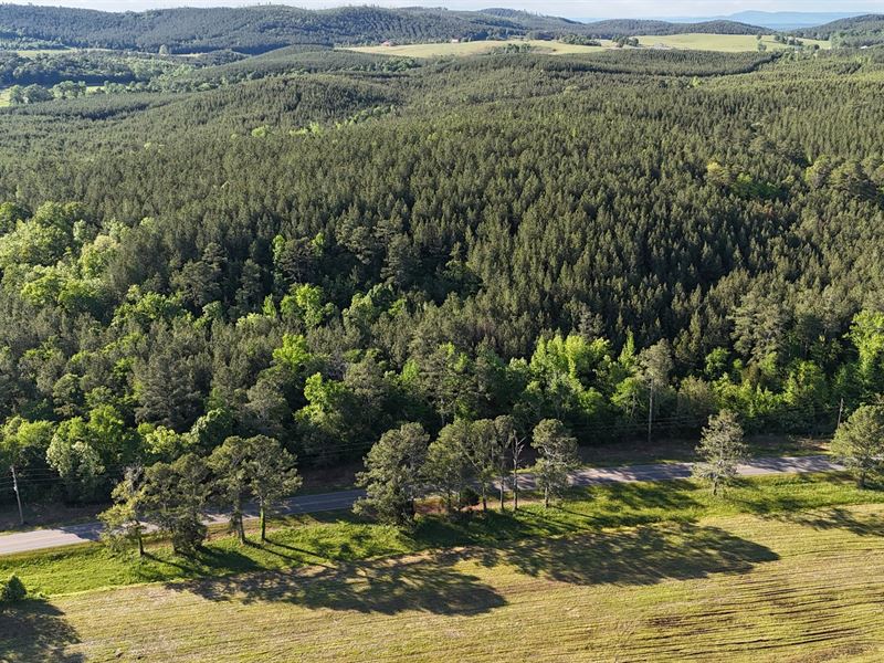 Rock Run Ridge : Piedmont : Cherokee County : Alabama