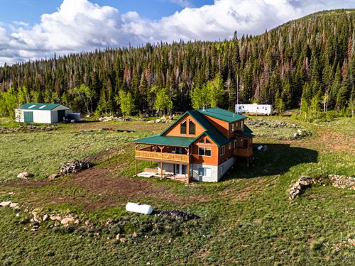 Bull Mountain/Sand Creek : Red Feather Lakes : Larimer County : Colorado