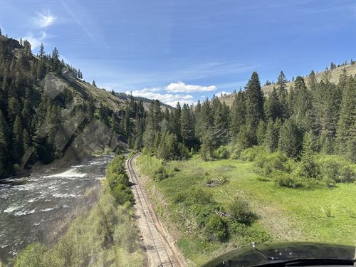 Wallowa River Paradise : Minam : Wallowa County : Oregon
