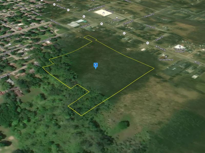 10.7 Acres in Cass County MI : Dowagiac : Cass County : Michigan