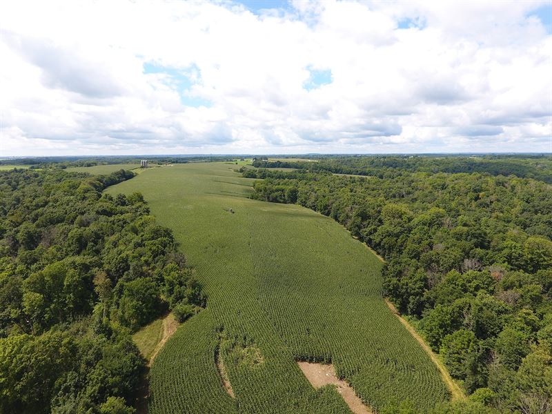 3 Silos Farm : Gays Mills : Crawford County : Wisconsin