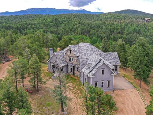 Luxury Home in Florissant CO : Florissant : Teller County : Colorado
