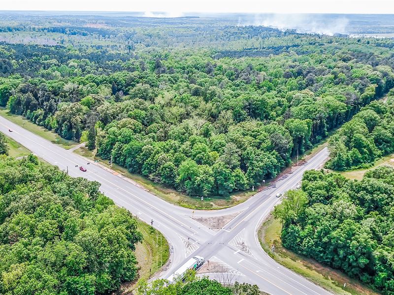 22 Acres with High Visibility : Jeffersonville : Twiggs County : Georgia