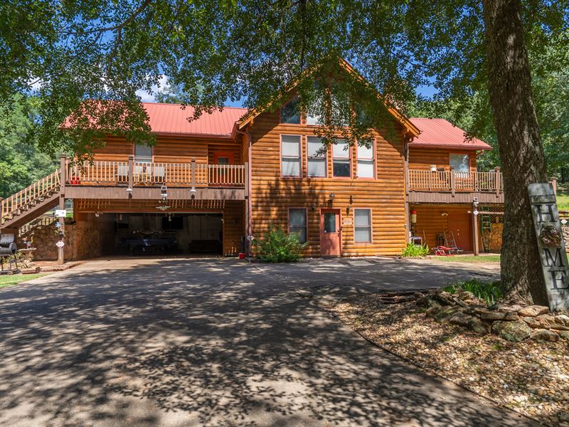 Log Cabin on 17 Acres : Monroe : Walton County : Georgia