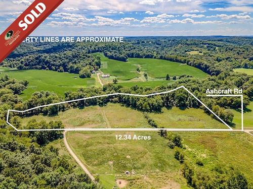 Ashcraft Rd, 12 Acres : Frazeysburg : Muskingum County : Ohio