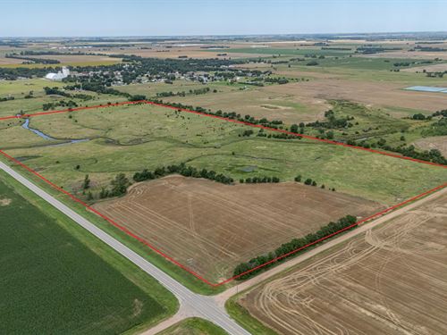 80.40 Acres in Chase, Kansas : Chase : Rice County : Kansas