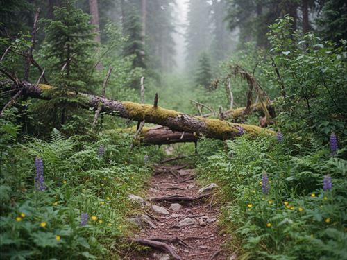 5 Wooded Acres in Flathead County : Kila : Flathead County : Montana