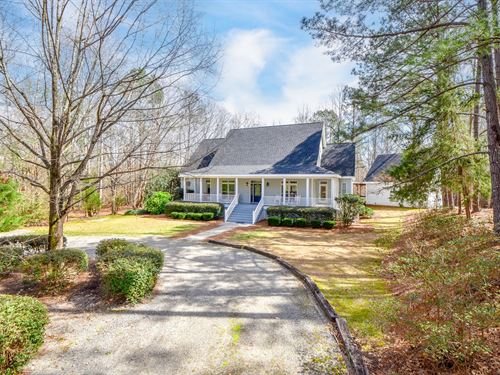 Estate Home on 24 Acres in Ecle : Eclectic : Elmore County : Alabama