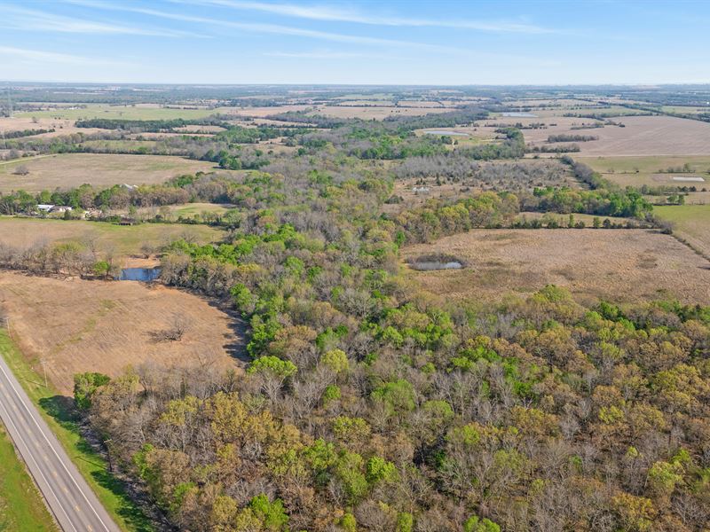 Peaceful 43 Acre Retreat Near Paris : Deport : Lamar County : Texas