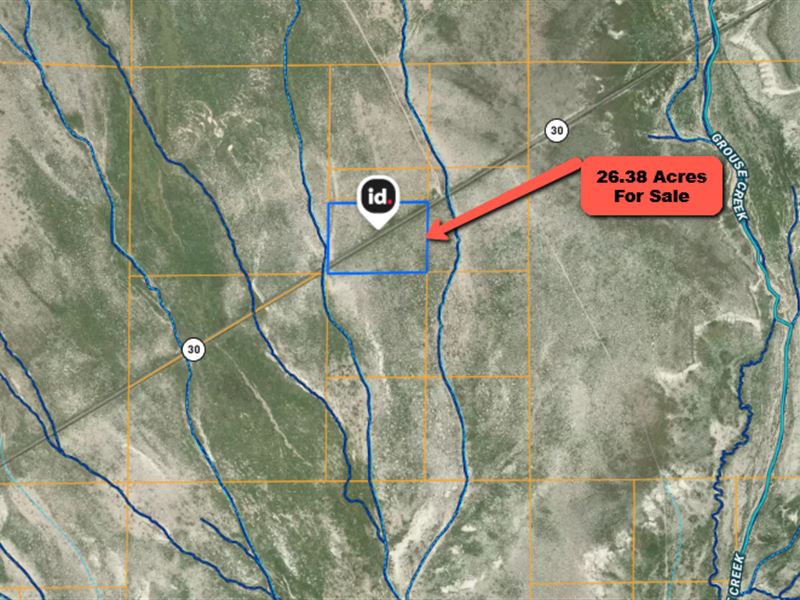 26.38 Acre Desert Parcel on Highway : Grouse Creek : Box Elder County : Utah