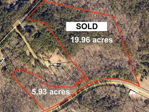 N. Holcomb Drive Homesite : Martin : Stephens County : Georgia