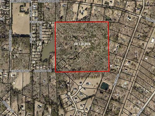 60.1 Acre Development Tract : Bonaire : Houston County : Georgia
