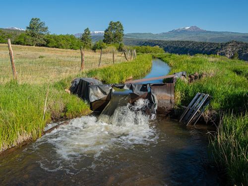 The Gates Ranch, Colorado Mountain : Burns : Eagle County : Colorado