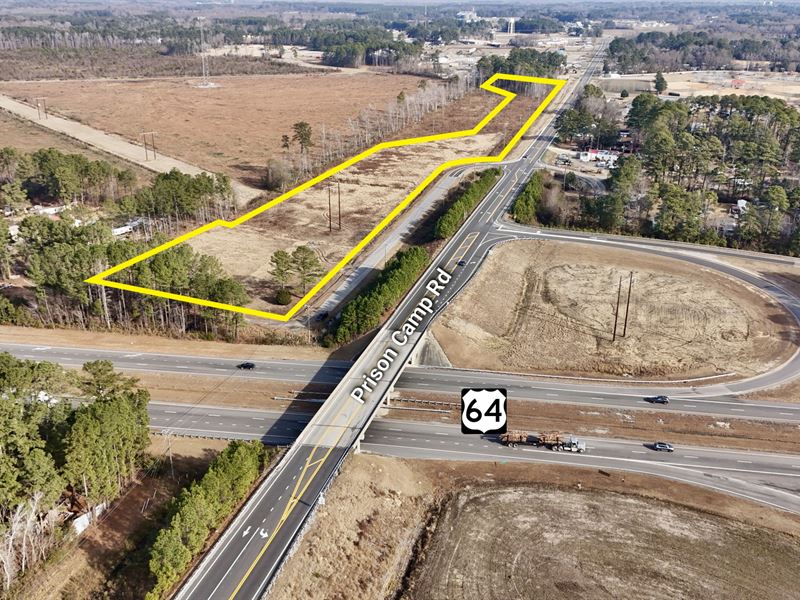 Exit 512 12 Acre Tract : Williamston : Martin County : North Carolina