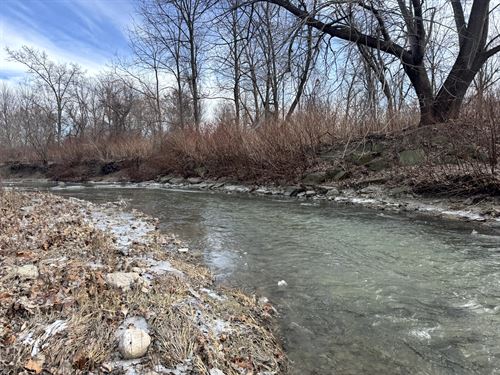 Country Living on Keshequa Creek : Nunda : Livingston County : New York