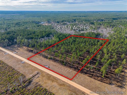 Lot 3, Lanes Creek Farms : Brooklet : Bulloch County : Georgia