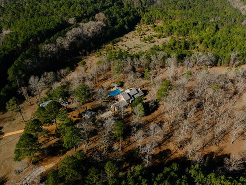 A Home on 52.04 Acres in Winston Co : Louisville : Winston County : Mississippi