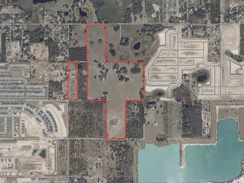 110 Acres Ideal for Mixed-Use Dev : Haines City : Polk County : Florida