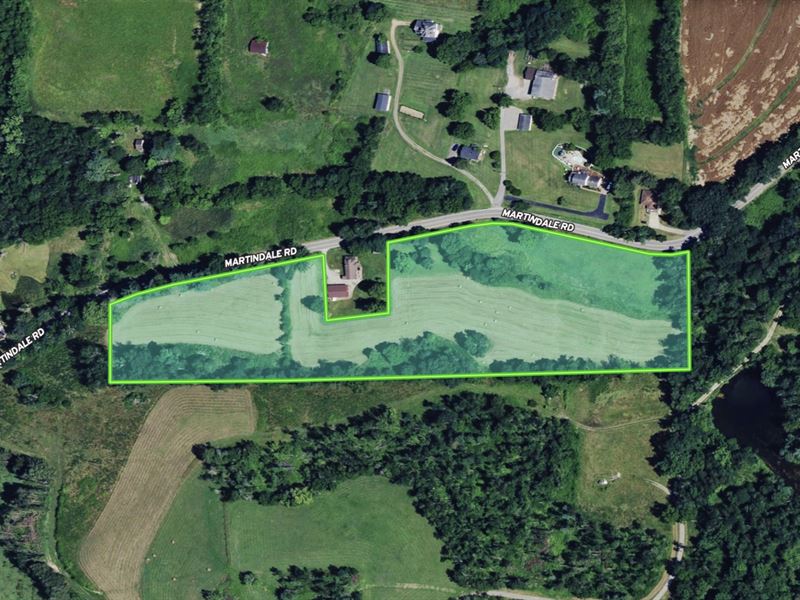 11.3 Acres with Power & Paved Road : Beallsville : Washington County : Pennsylvania