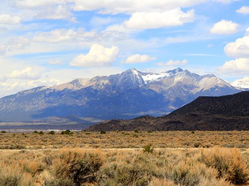 2-Road Access Power Mountain Views : Fort Garland : Costilla County : Colorado
