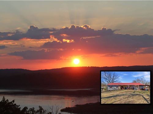 Lake View Home on 7.5 Acres : Pontiac : Ozark County : Missouri