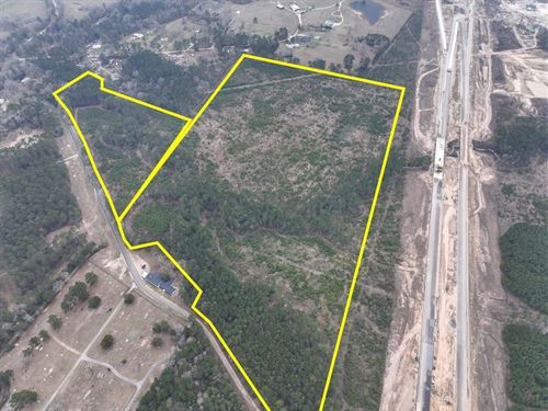 72 Acres, T-3, Union Springs Rd : Corrigan : Polk County : Texas