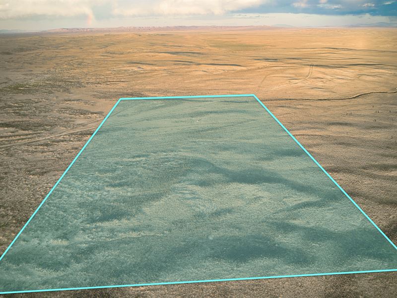 Road Access & Bordering Public Land : Wamsutter : Sweetwater County : Wyoming