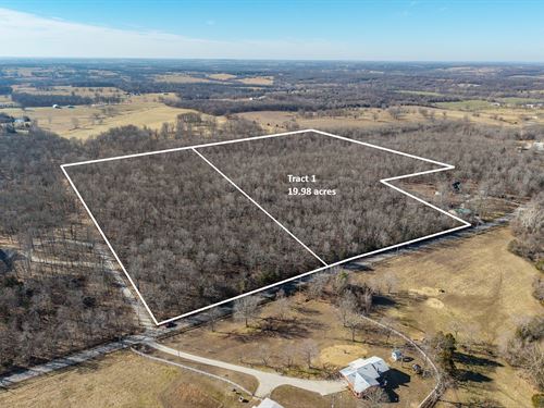 19.98 Acre Retreat, Buffalo, MO : Buffalo : Dallas County : Missouri