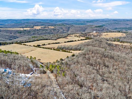 Custom Ranch Cabin on 317.78 Acres : Jerusalem : Pope County : Arkansas