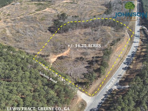 Lewis Tract : Greensboro : Greene County : Georgia