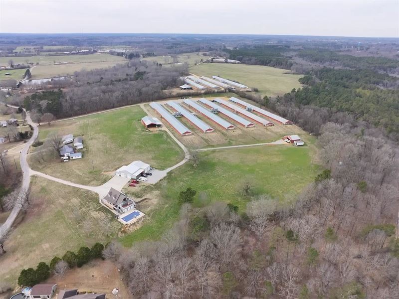 Lakeside Broiler Farm : Phil Campbell : Franklin County : Alabama