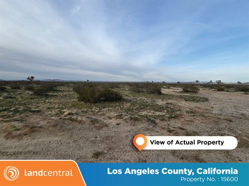 Nearly 10 Acres of an Off Grid Area : Los Angeles : California