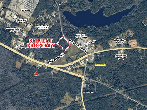 5+/- Ac Industrial Site Near I-75 : Macon : Bibb County : Georgia