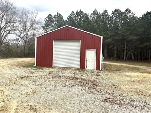 19 Acres, Barn : Keysville : Burke County : Georgia